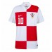 Hrvatska Luka Modric #10 Domaci Dres EP 2024 Kratak Rukavima